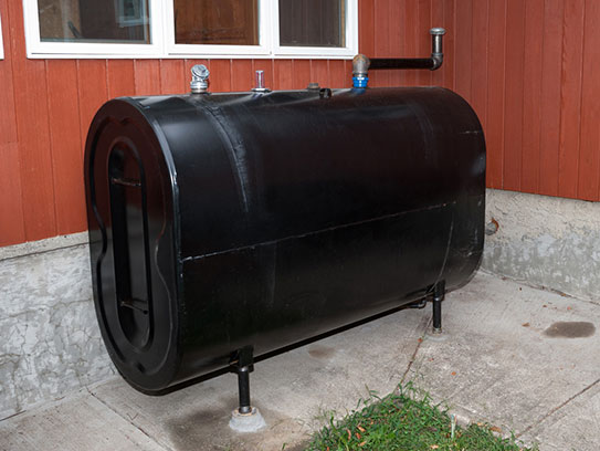 heating oil tank
